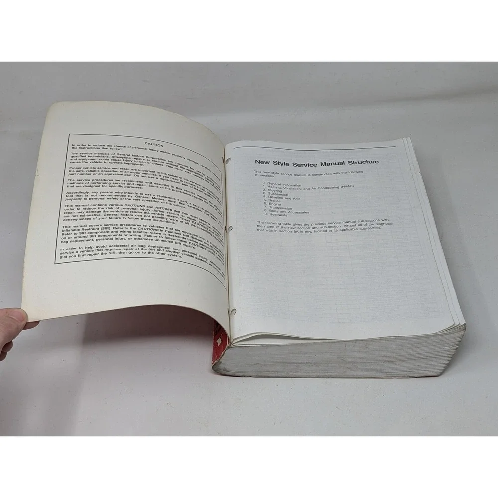 1997 Chevrolet Corvette Service Manual GMP/97-Y-3 Book 3 Engine Transmission VTG